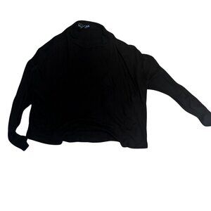 Turtle Neck - Black - Large